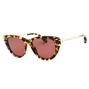 New! Roberto Cavalli SRC031 0777 Chic Havana Claw Sunglasses, Authentic
